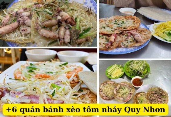 Review các quán bánh xèo tôm nhảy ngon và nổi tiếng