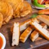 Chả cá chiên - màu vàng đặc trưng