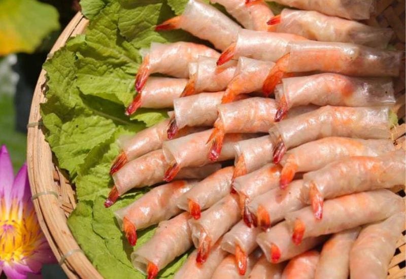 Chả ram tôm đất Bình Định - món ngon khó cưỡng
