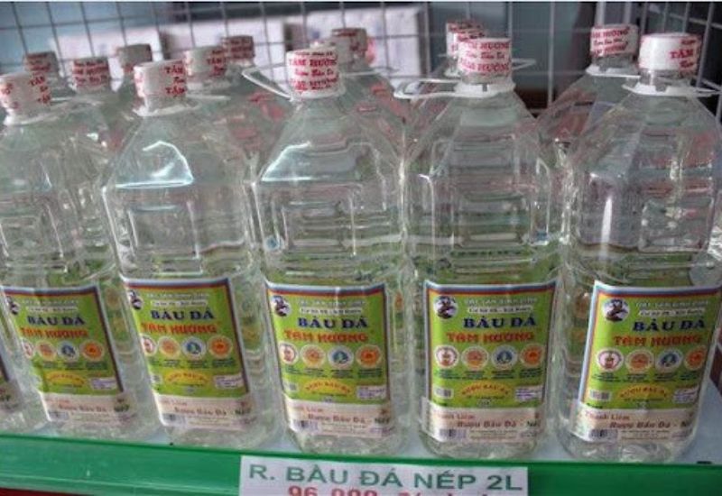 Rượu bàu đá nếp
