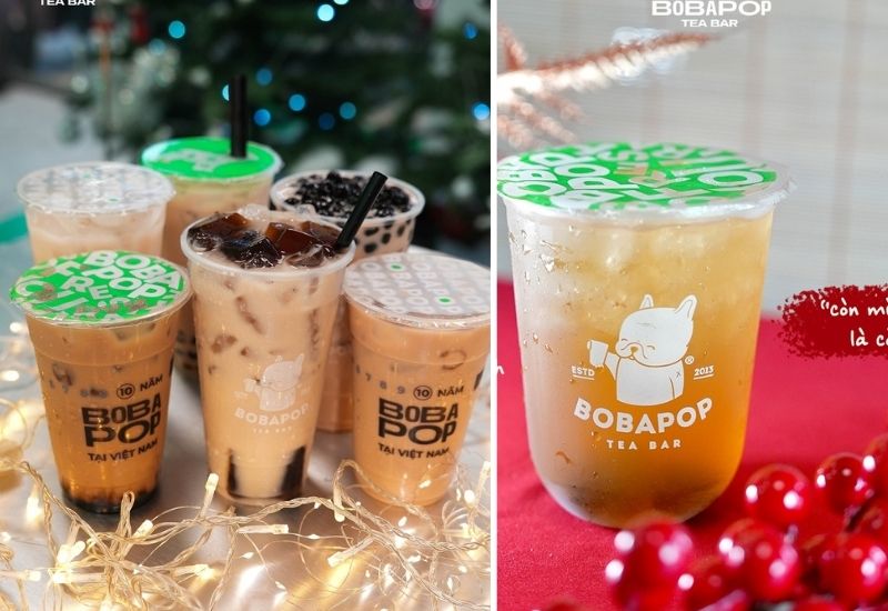 Trà sữa chuẩn vị Babobop Quy Nhơn