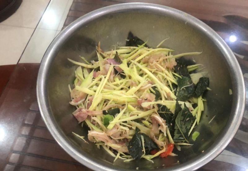 Tré trộn xoài