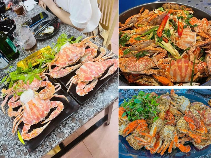 Ghẹ tươi ngon, nhìn hấp dẫn